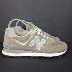 New Balance 574 Core Grey Sneakers Womens Size 6.5 Mens Size 5
